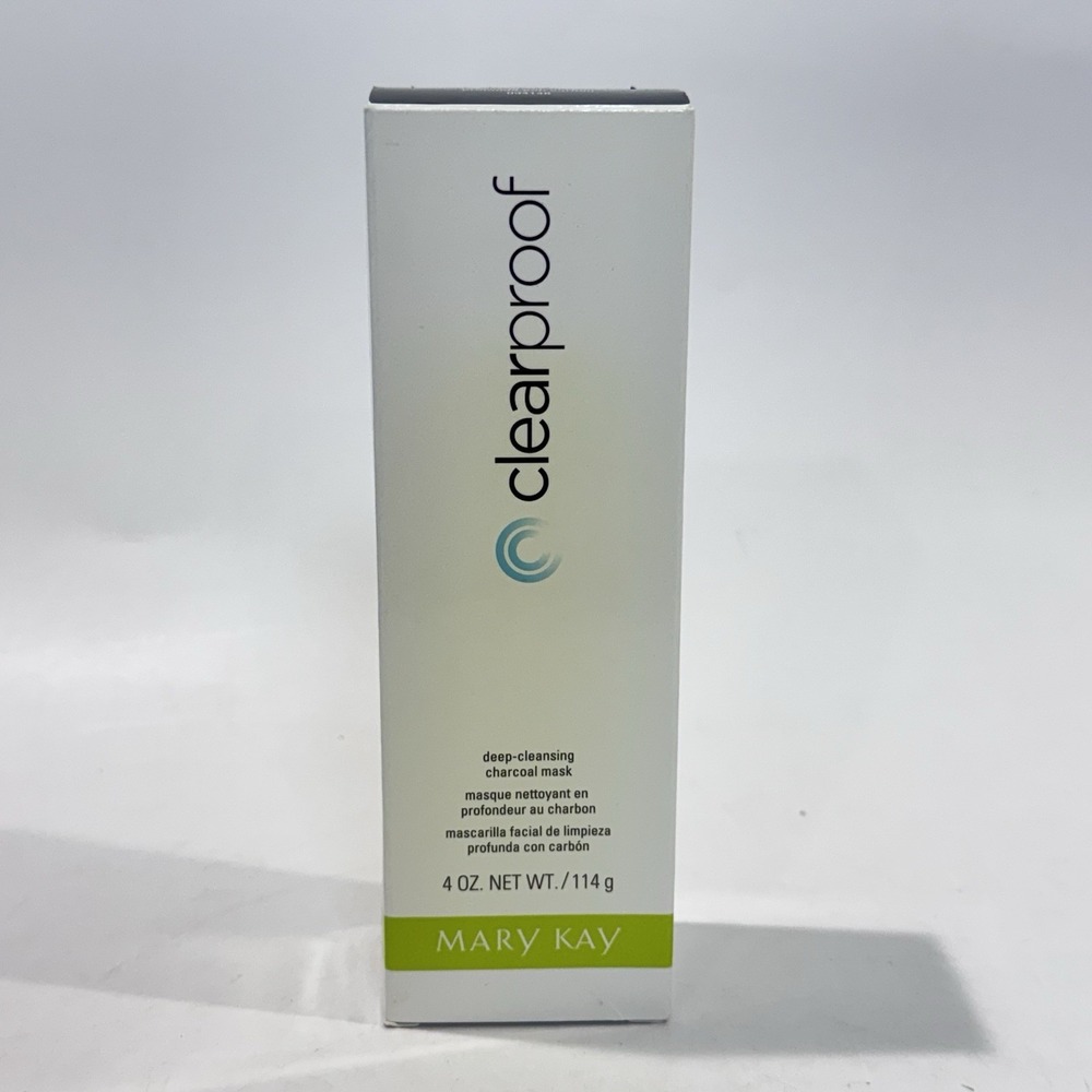 Mary Kay Clearproof Deep-Cleansing Charcoal Mask for Clogged Pores 4oz New IOB